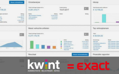 De nieuwe Exact Online financiële cockpit! Wat moet u weten?